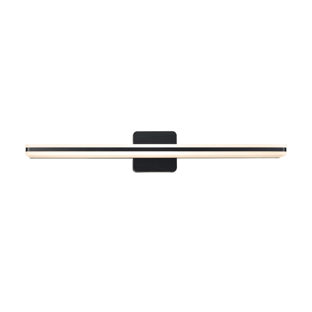 Applique murale salle de bain LED intégrée - fonctionnalité Moodmaker™ en plastique, TINIA 60 noir, NORDLUX