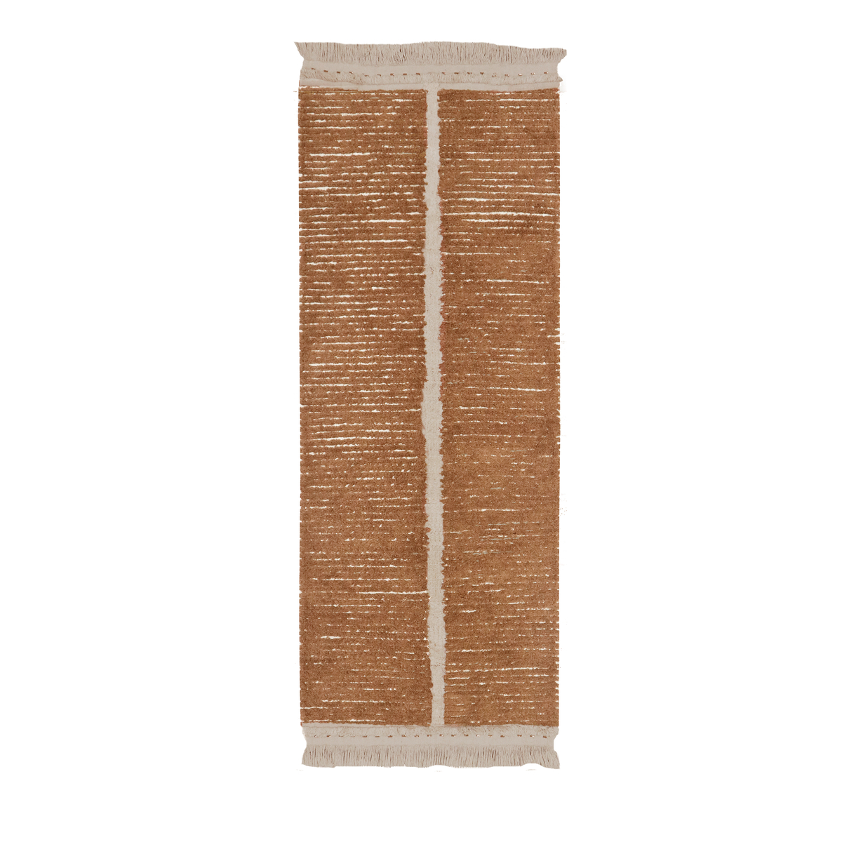 Tapis Rectangulaire en coton Tapis réversible Duetto REVERSIBLE marron, LORENA CANALS