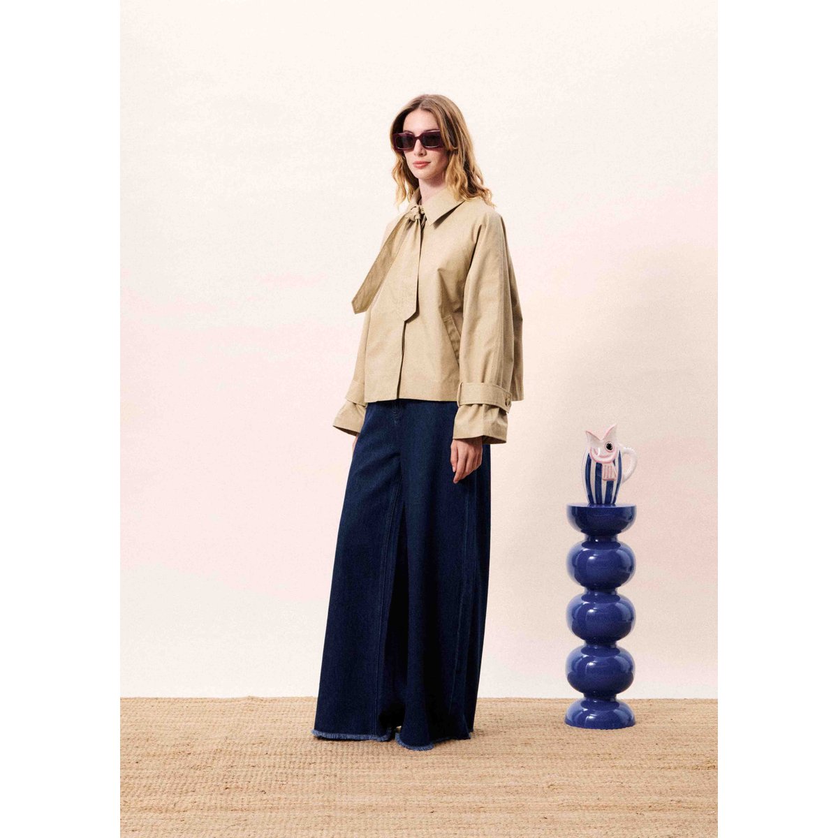 Veste NERINA beige, FRNCH