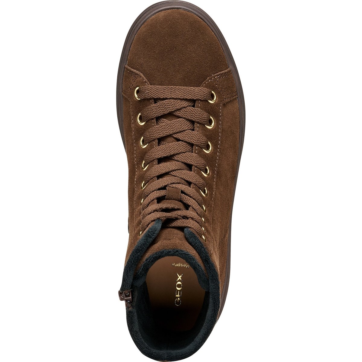 Bottines  D SPHERICA ECUB-2 marron foncé, GEOX
