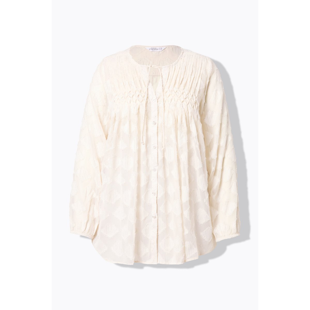 Blouse coupe Loose Shape blanc cassé, STUDIO UNTOLD