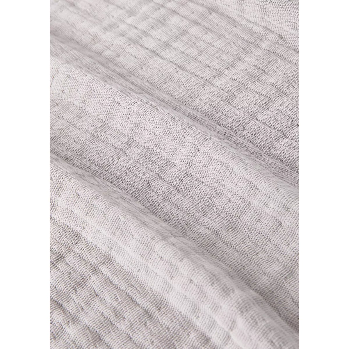 Couverture enfant finitions contrastées gris, MANGO HOME