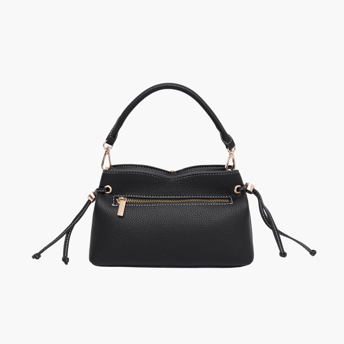 Petit sac porté épaule Taloum S noir,doré, LOLLIPOPS