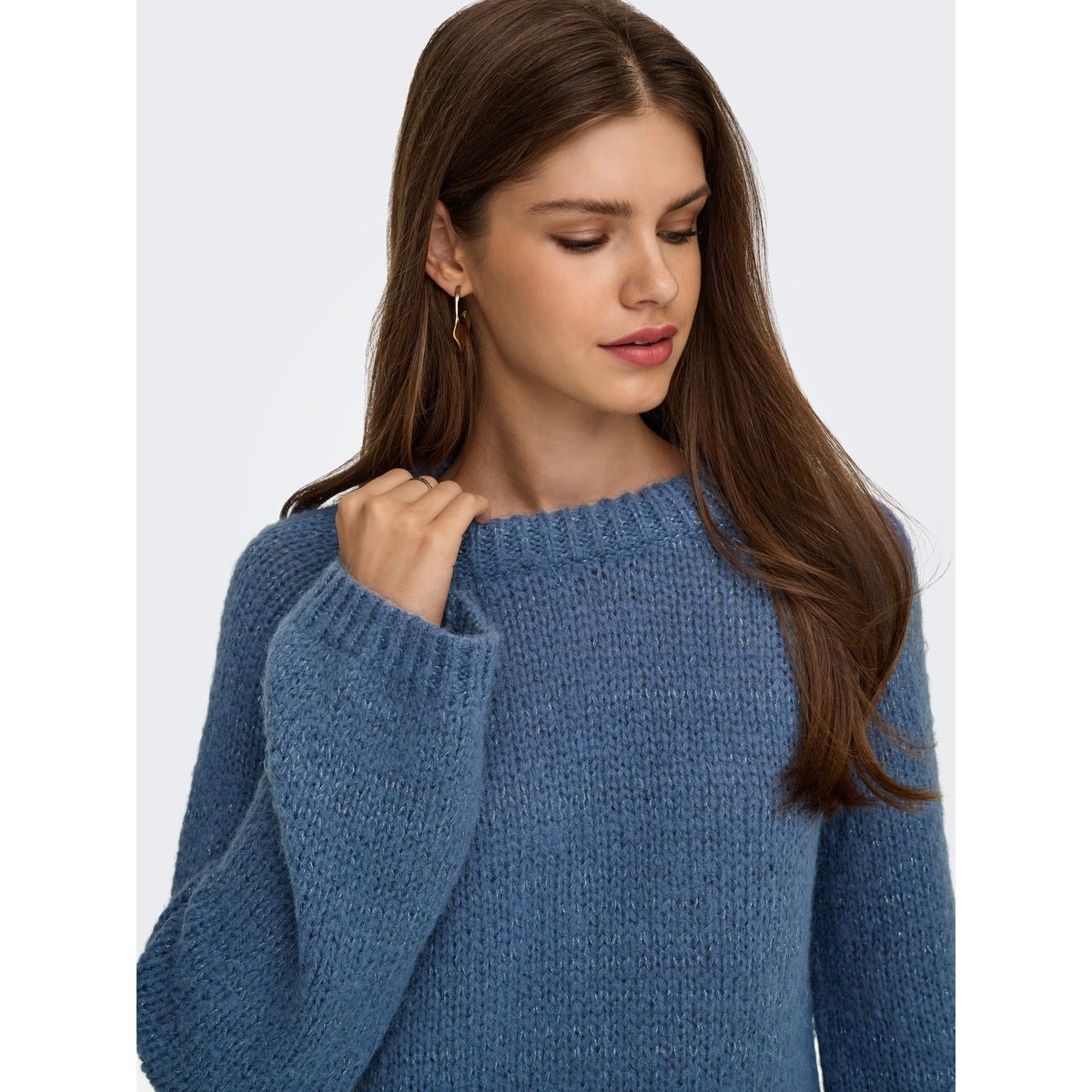 Pull En Maille vintage indigo, ONLY