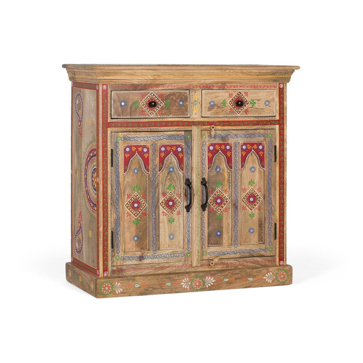 Buffet multicolore, DECORATION D’AUTREFOIS