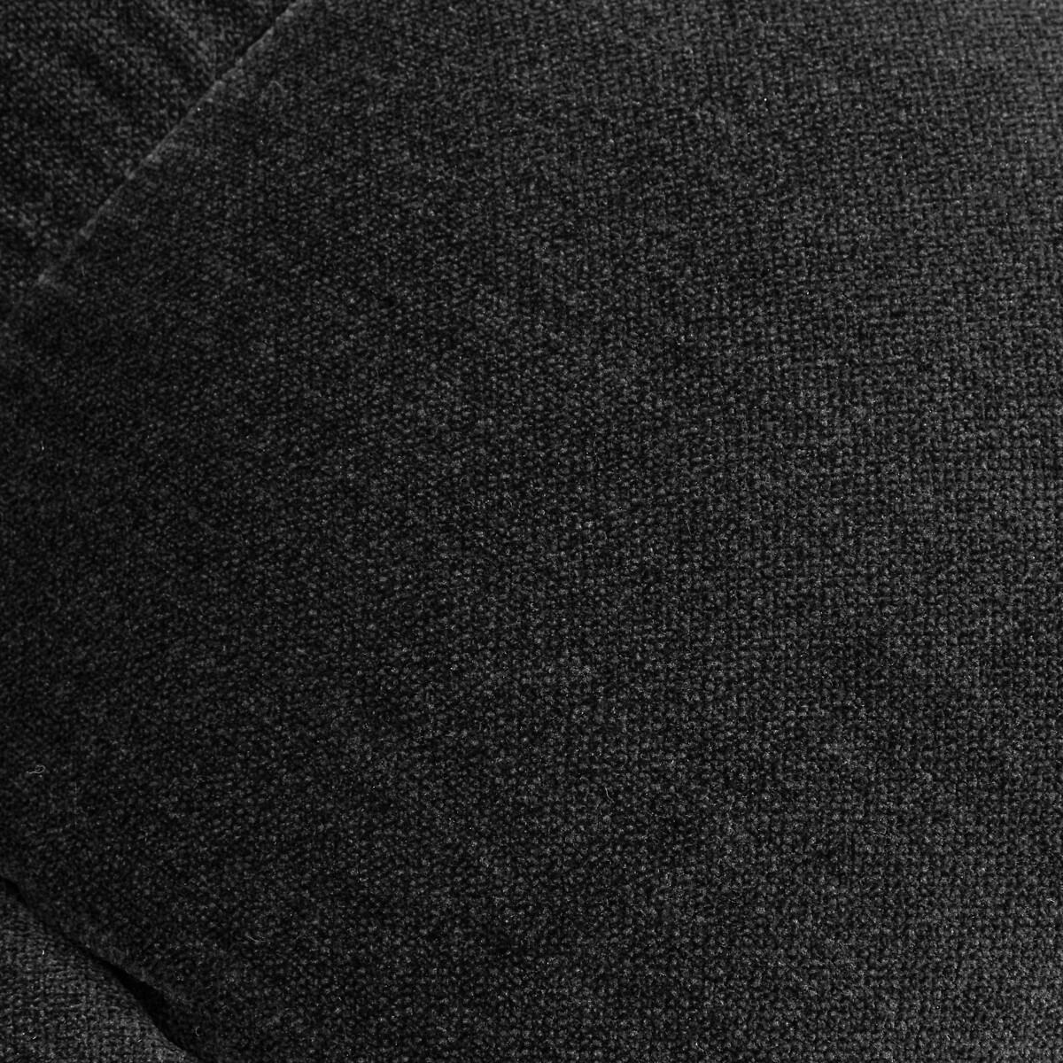 Fauteuil capitonné en velours, JUD anthracite, AM.PM