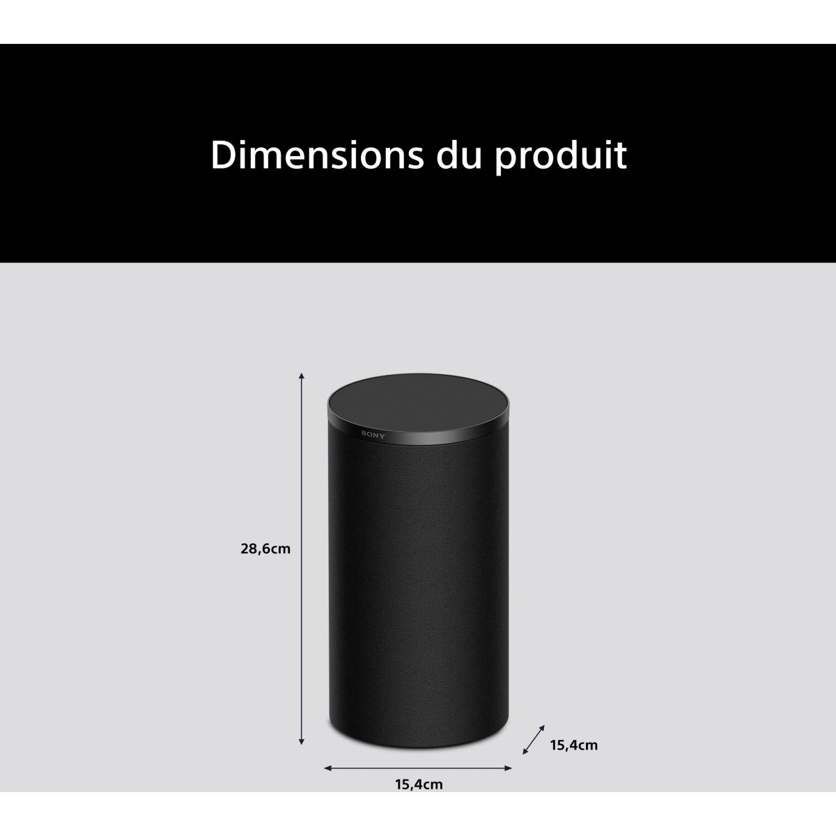 Kit enceinte surround Bravia Theatre SARS9 couleur unique, SONY