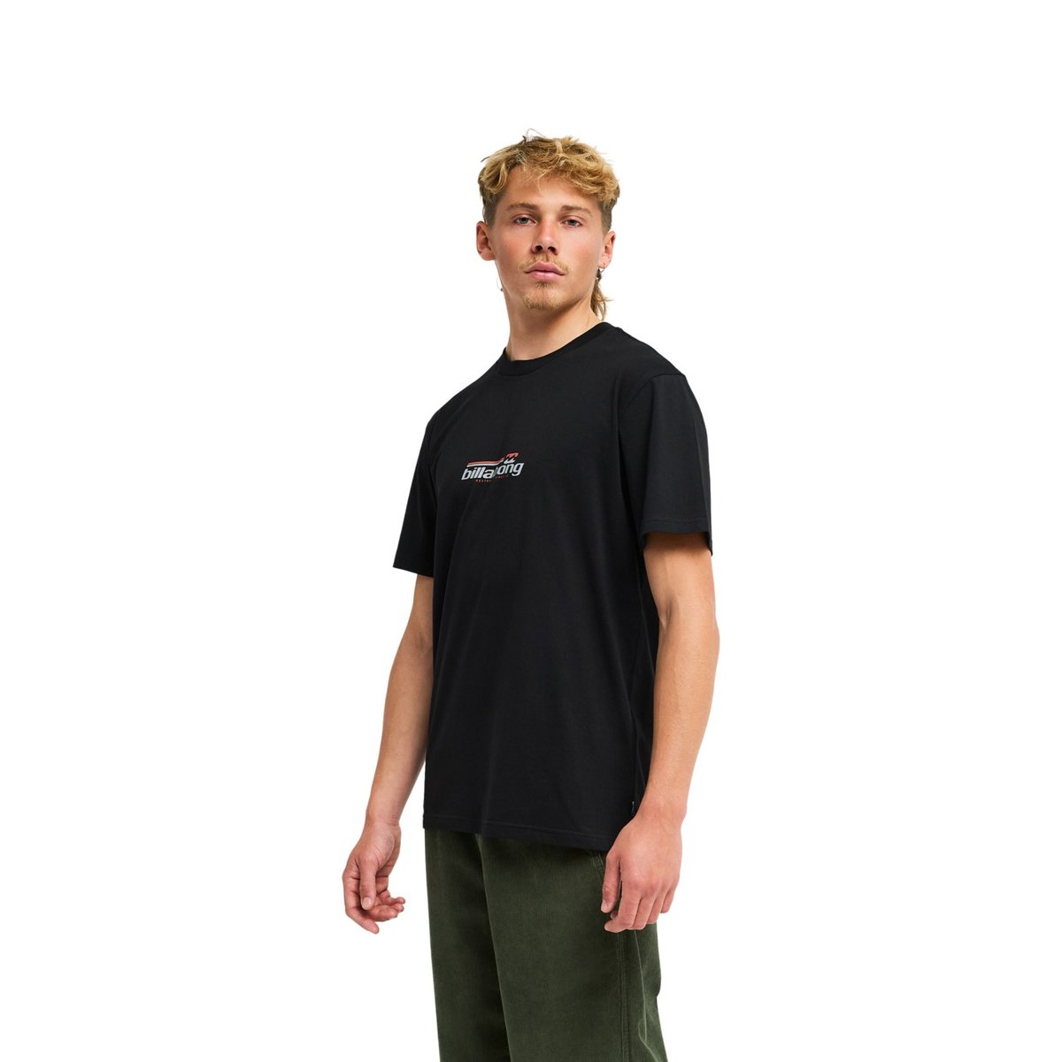 T shirt manches courtes WORD MARK noir black, BILLABONG