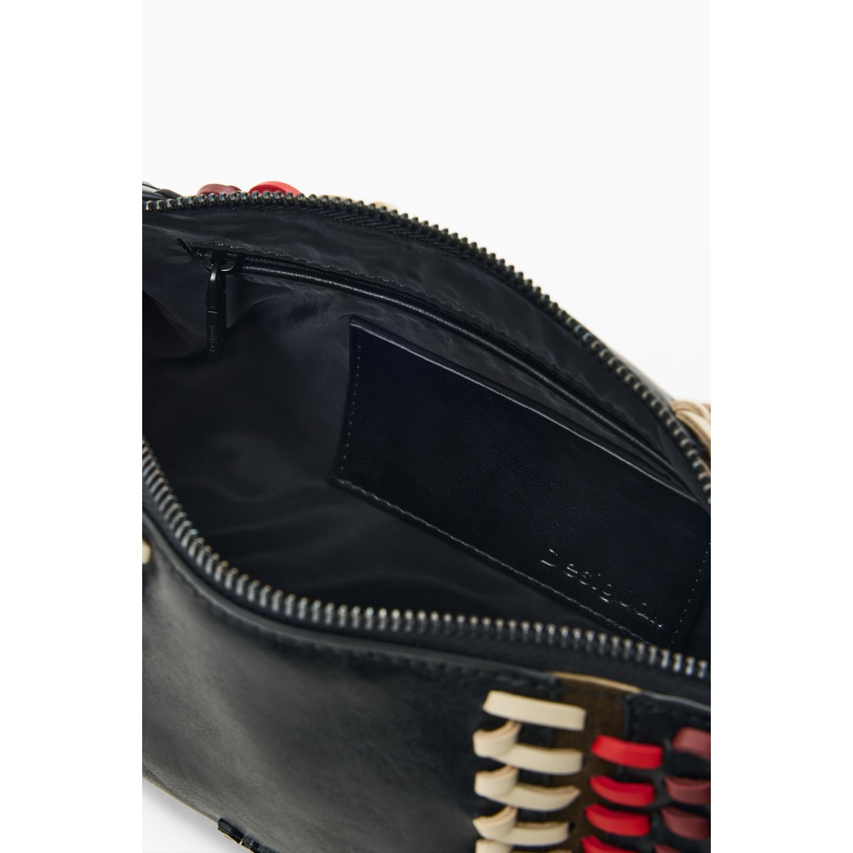 Sac matelassé moyen noir, DESIGUAL