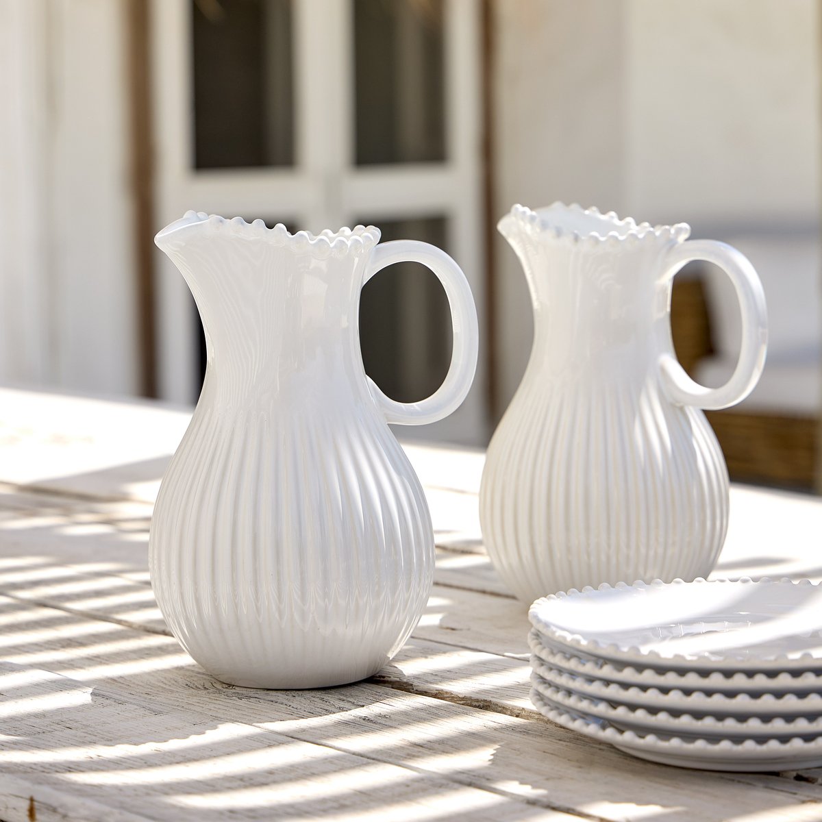Carafe Pearl blanc, COSTA NOVA