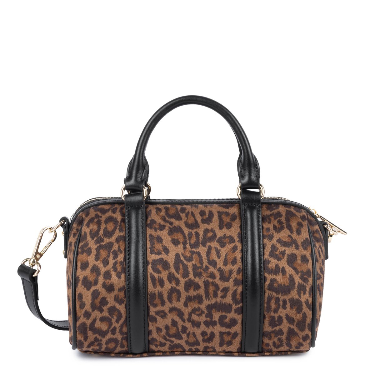 Sac polochon JUNGLE marron léopard, LANCASTER