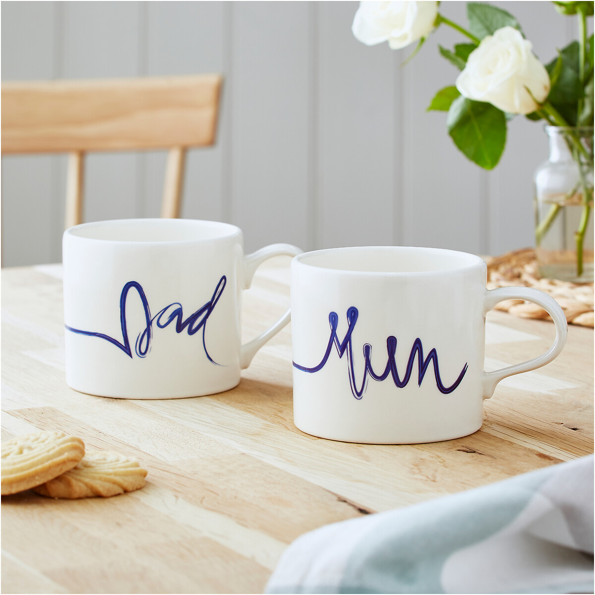 Mug Meirion Blue & White Mum Mug blue, PORTMEIRION