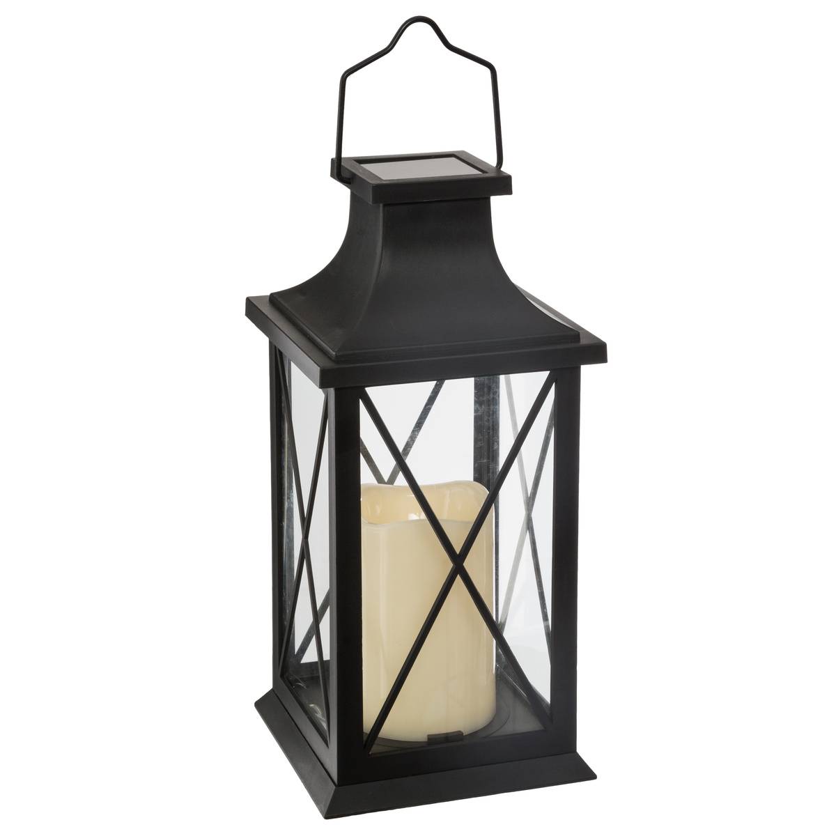 Lanterne solaire META noir, ATMOSPHERA