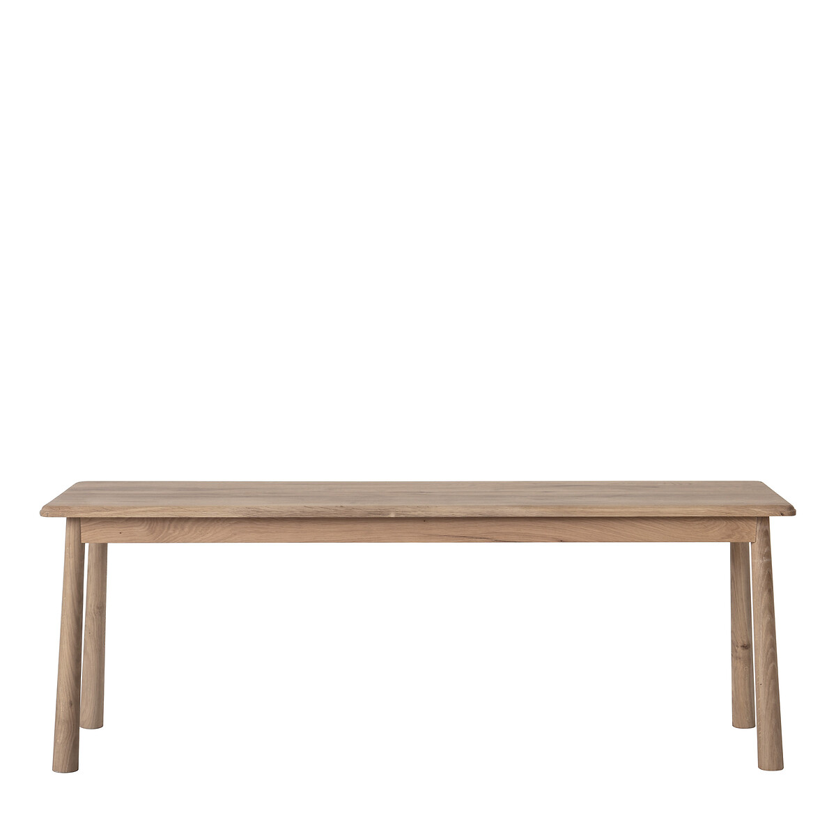 Uttara Scandi Oak 3 Seater Dining Bench (130 cm) brown , ÉDITÉ