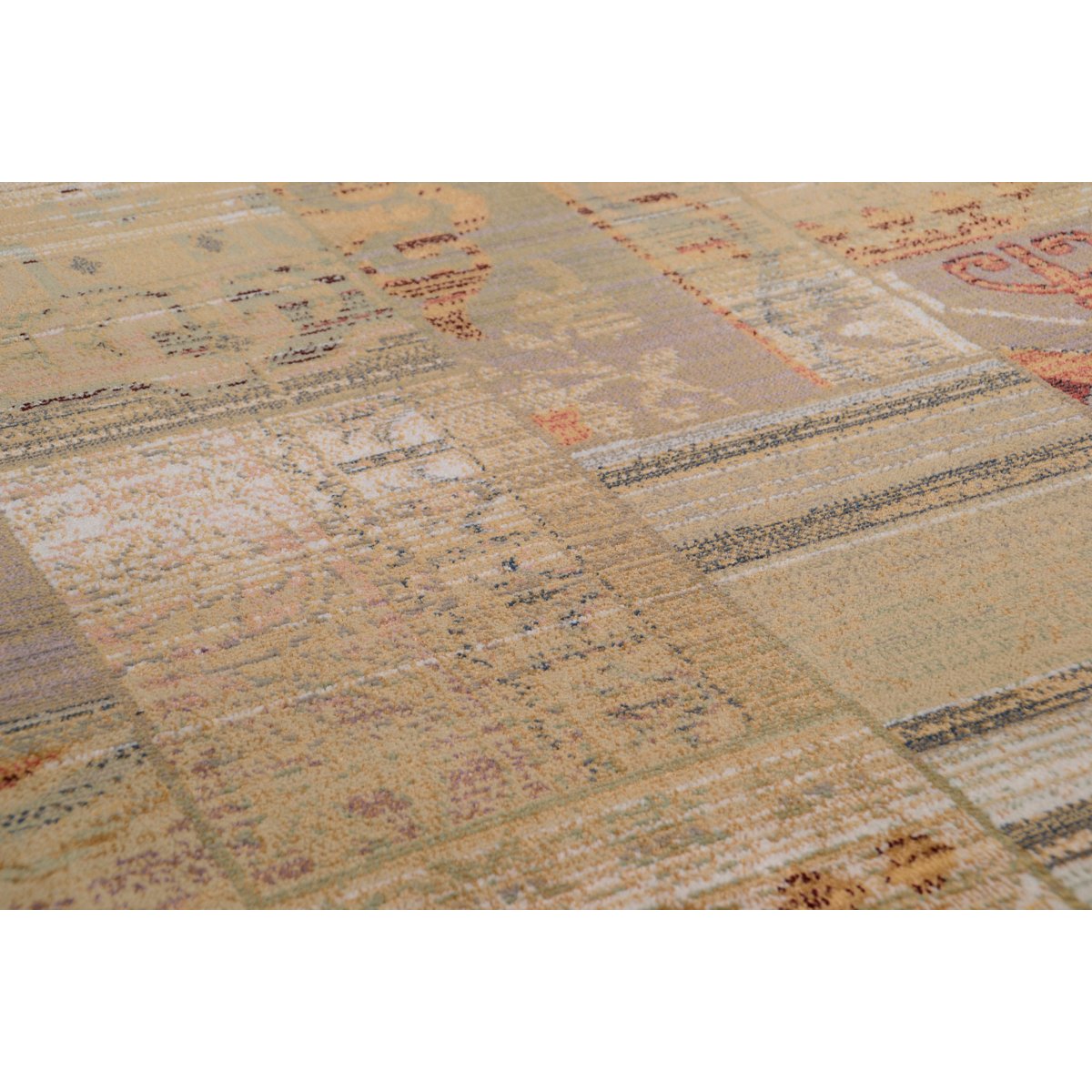 Tapis de salon - GABIRO beige, THEKO