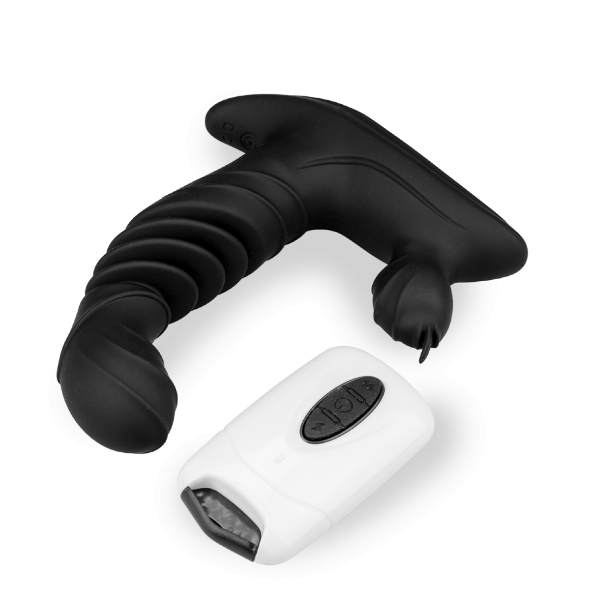 Stimulateur clitoridien gode va-et-vient vibrant 20 modes noir, LOVE AND VIBES