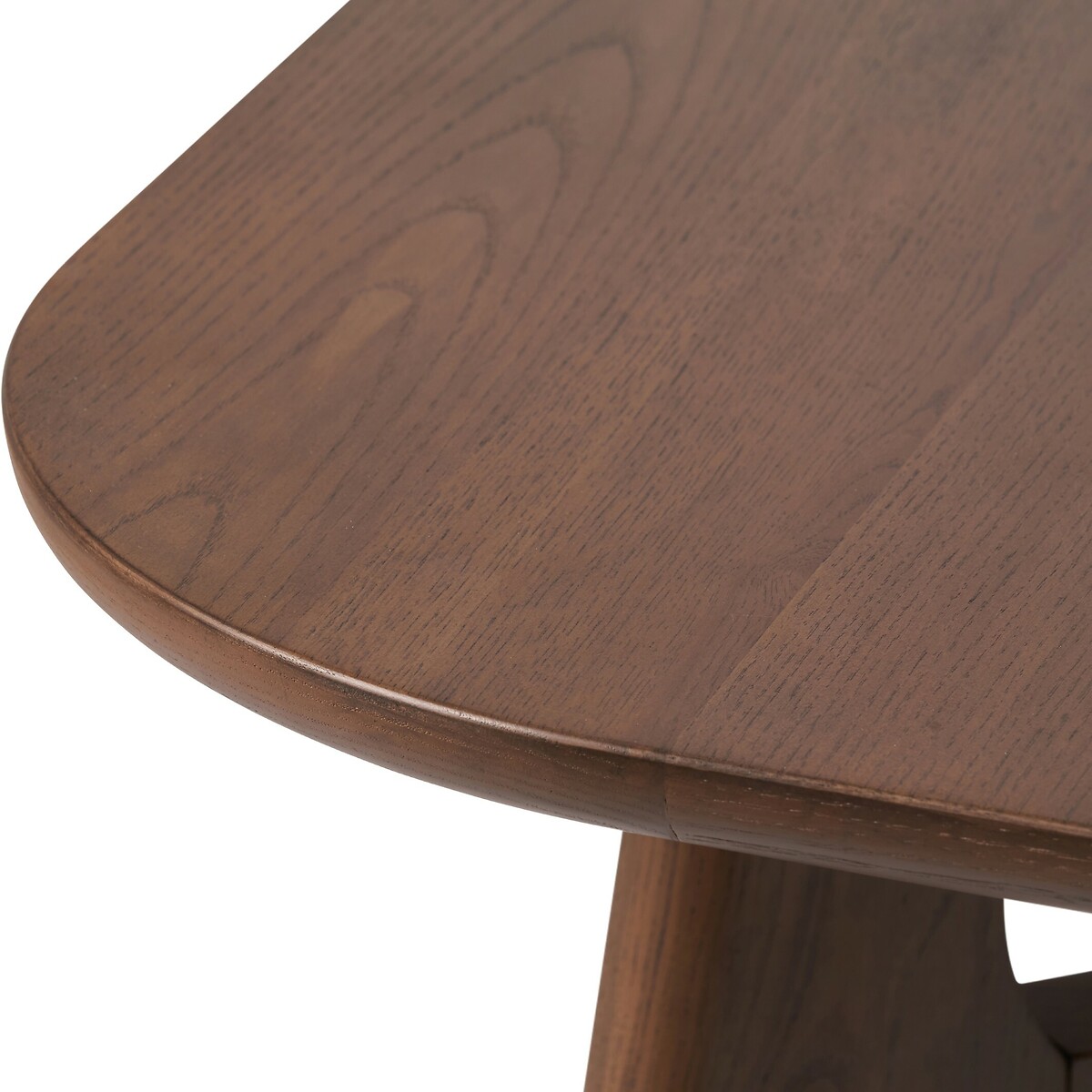 Elion Mid-Century Ash Wood Dining Table (Seats 6) dark wood, ÉDITÉ