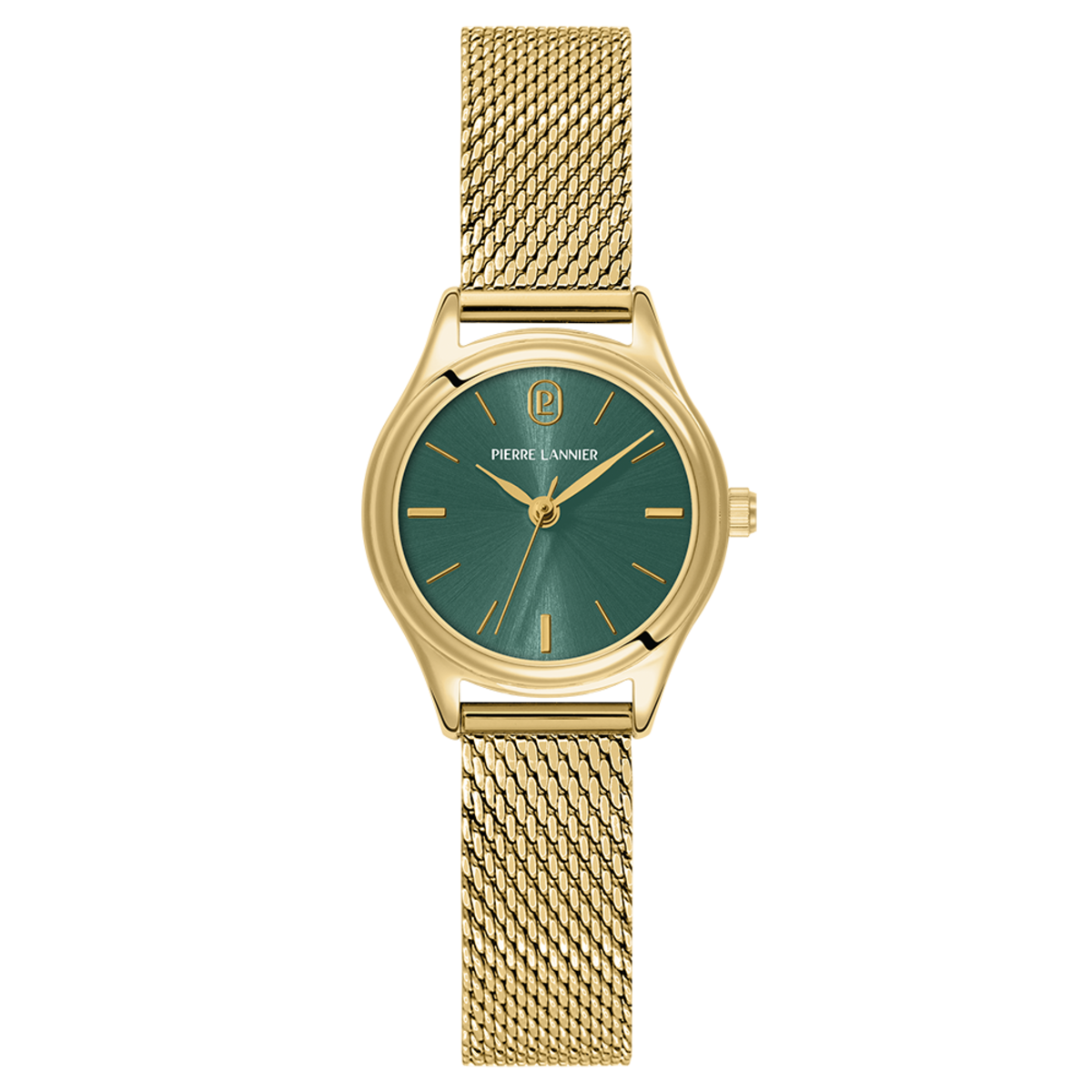 Montre Analogique PYA doré vert doré, PIERRE LANNIER