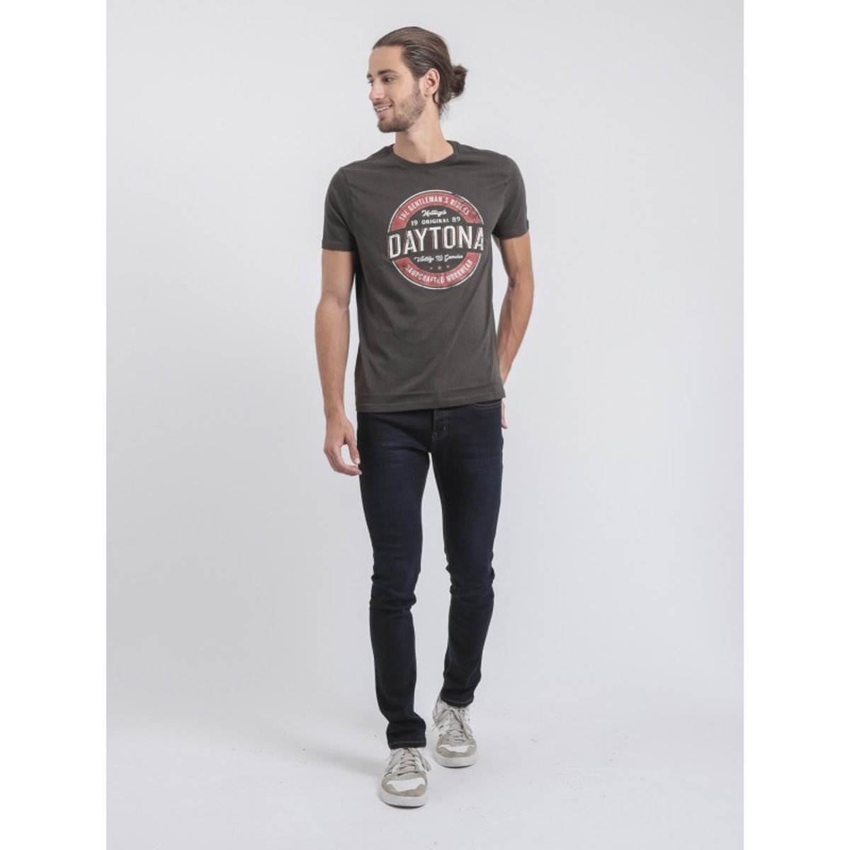 T-shirt Col Rond Pur Coton Jocoby gris, RITCHIE