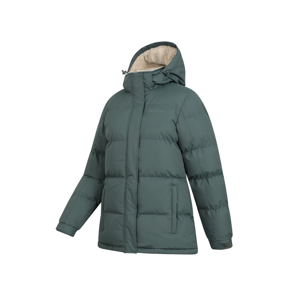 Veste matelassée SNOW vert kaki, MOUNTAIN WAREHOUSE
