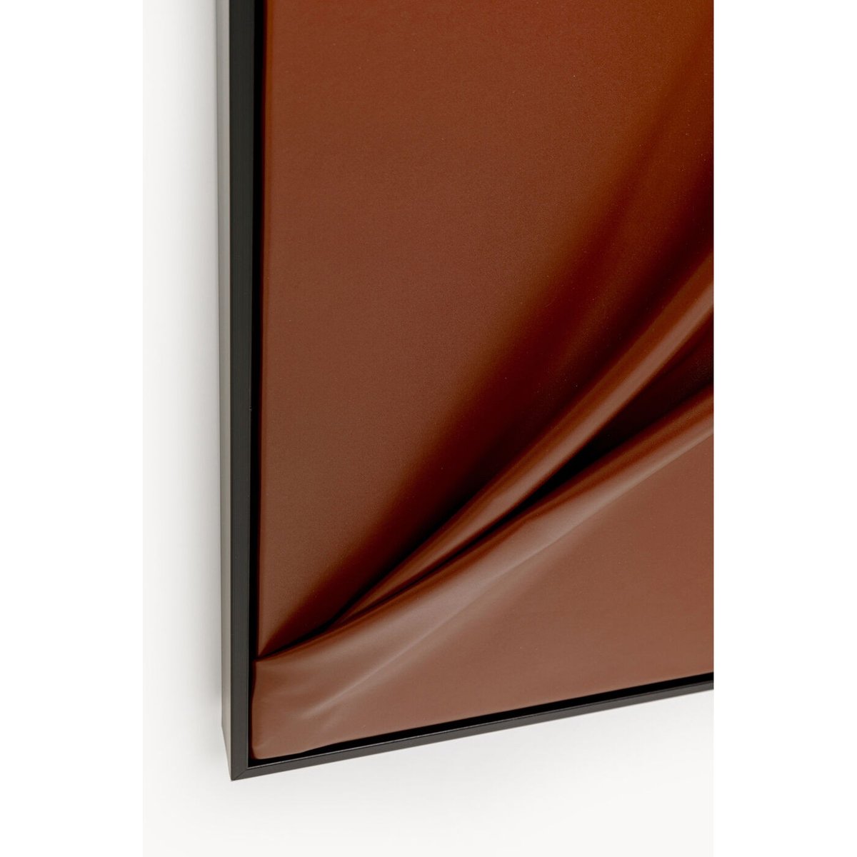 Tableau en papier froissé, CRINCLE marron, KARE DESIGN