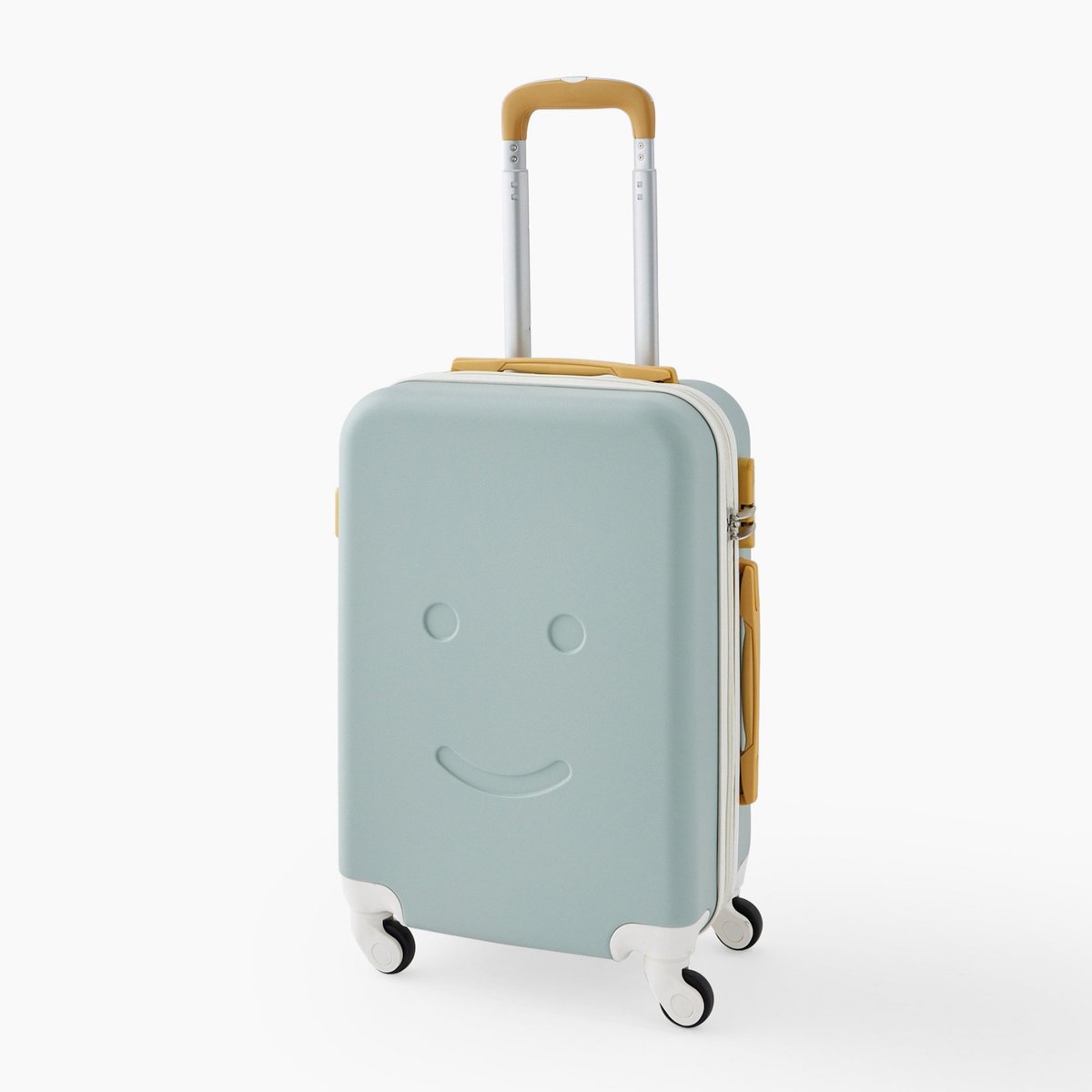 Valise cabine enfant, 55cm vert melange, MONOPRIX