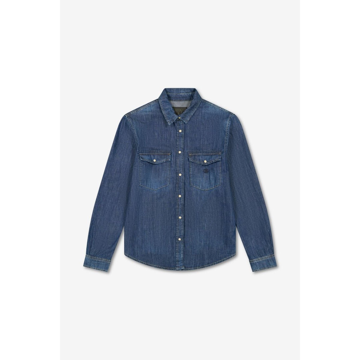 Chemise en jeans BARBO blue, LE TEMPS DES CERISES