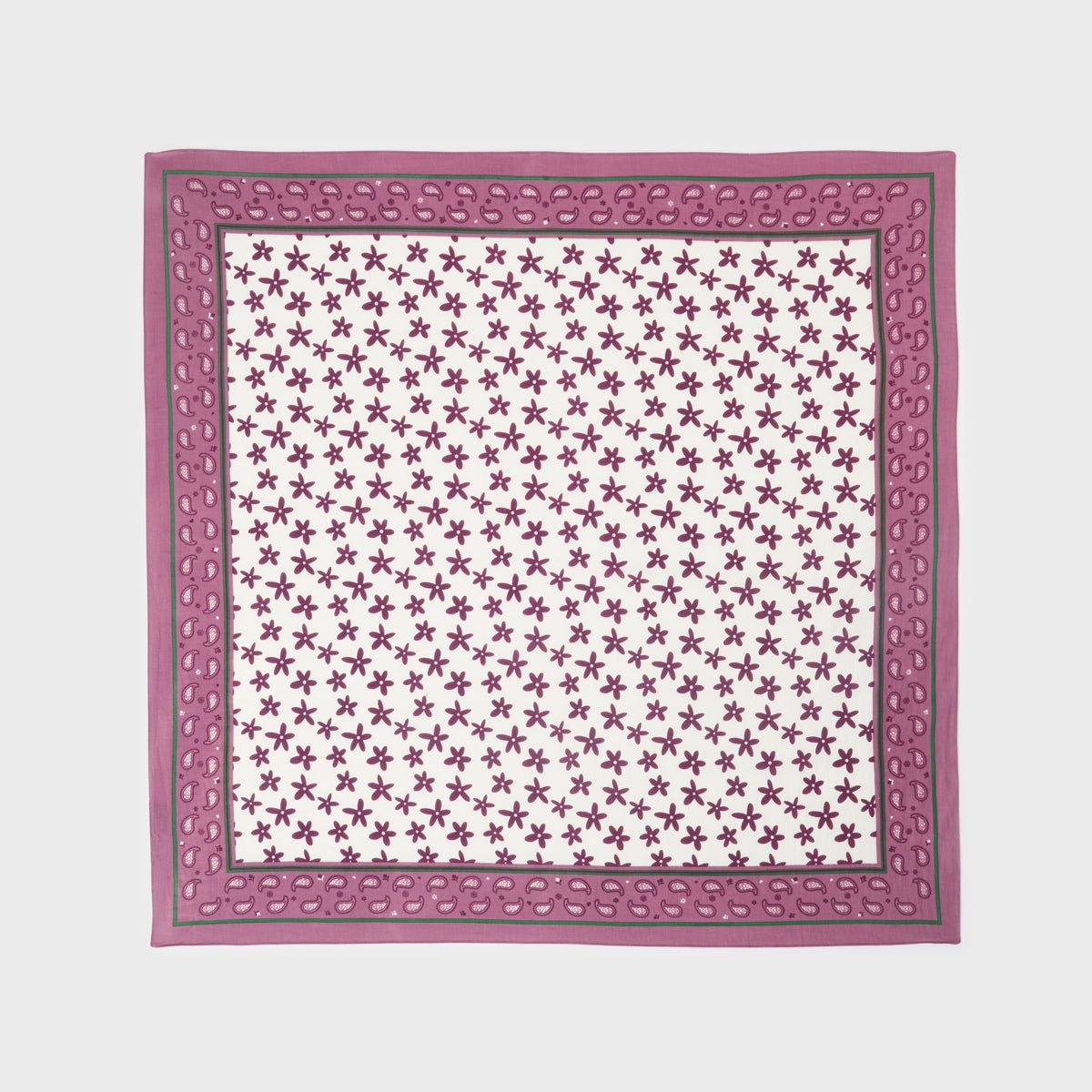 Foulard en coton biologique violet, BILLYBELT