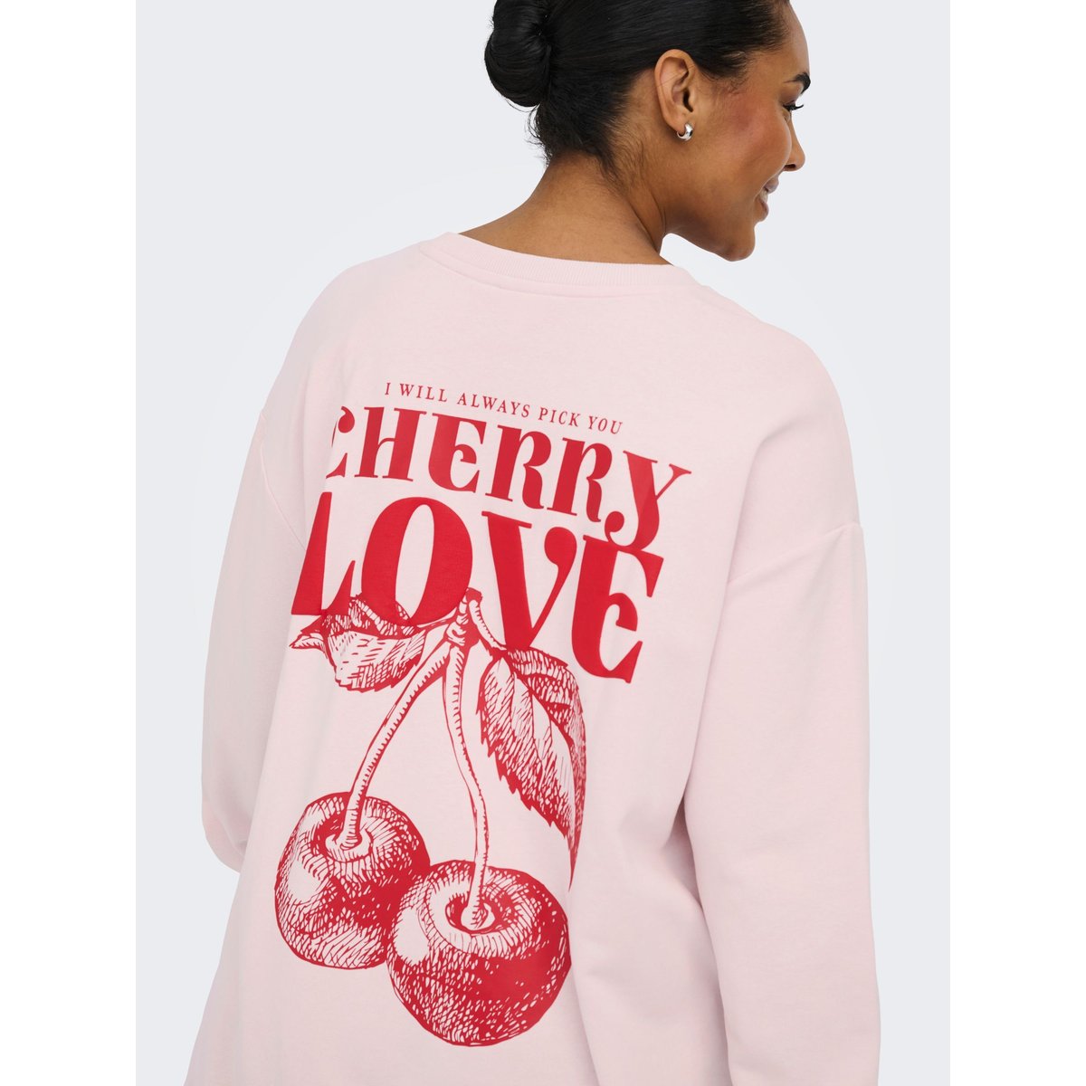 Sweat-Shirt violette - pale lilac, ONLY CARMAKOMA
