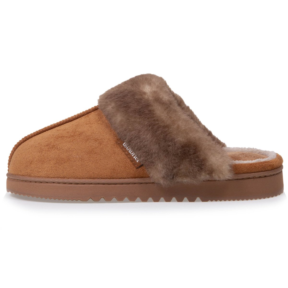 Chaussons mules beige, ISOTONER
