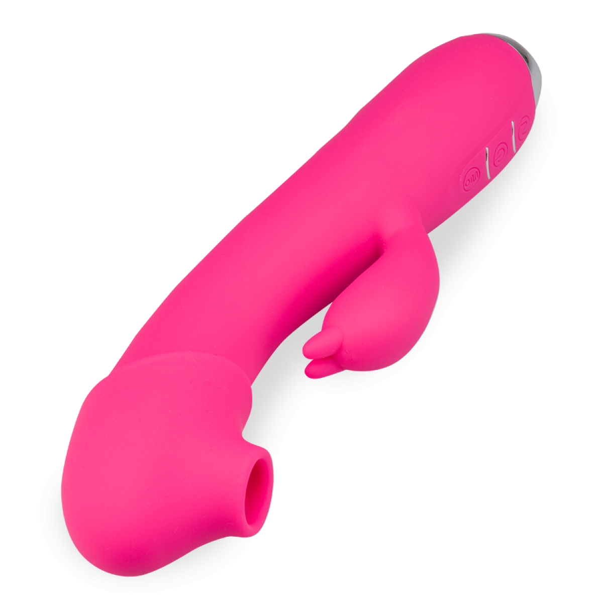 Vibromasseur vibro rabbit point G stimulateur clitoridien rose, LOVE AND VIBES