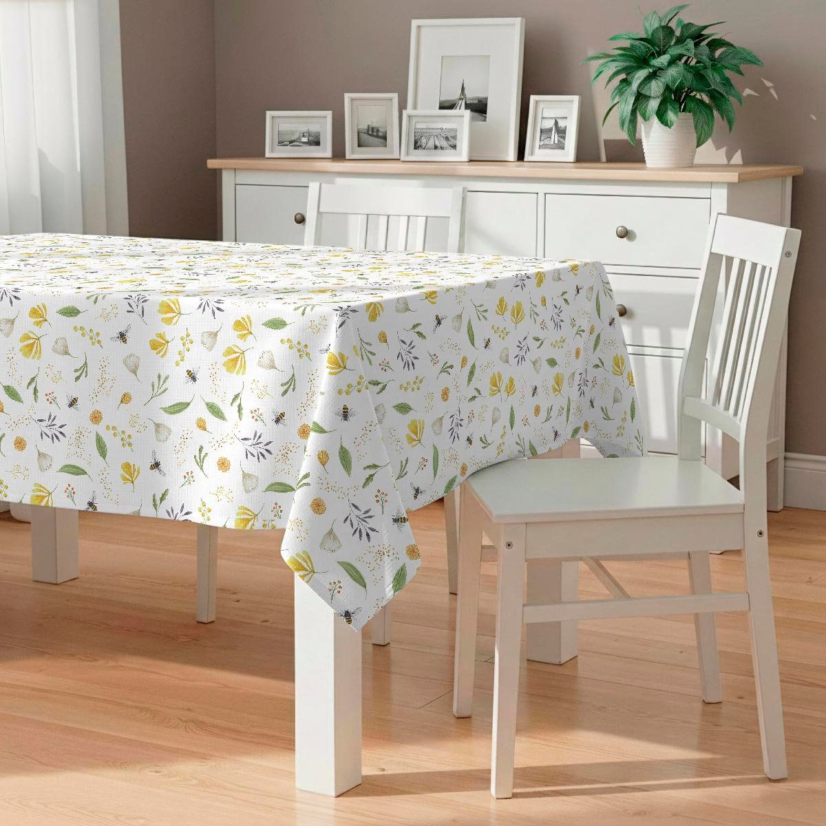 Nappe anti-taches Honeybee - coton 100% - multicolore, NAF NAF HOME