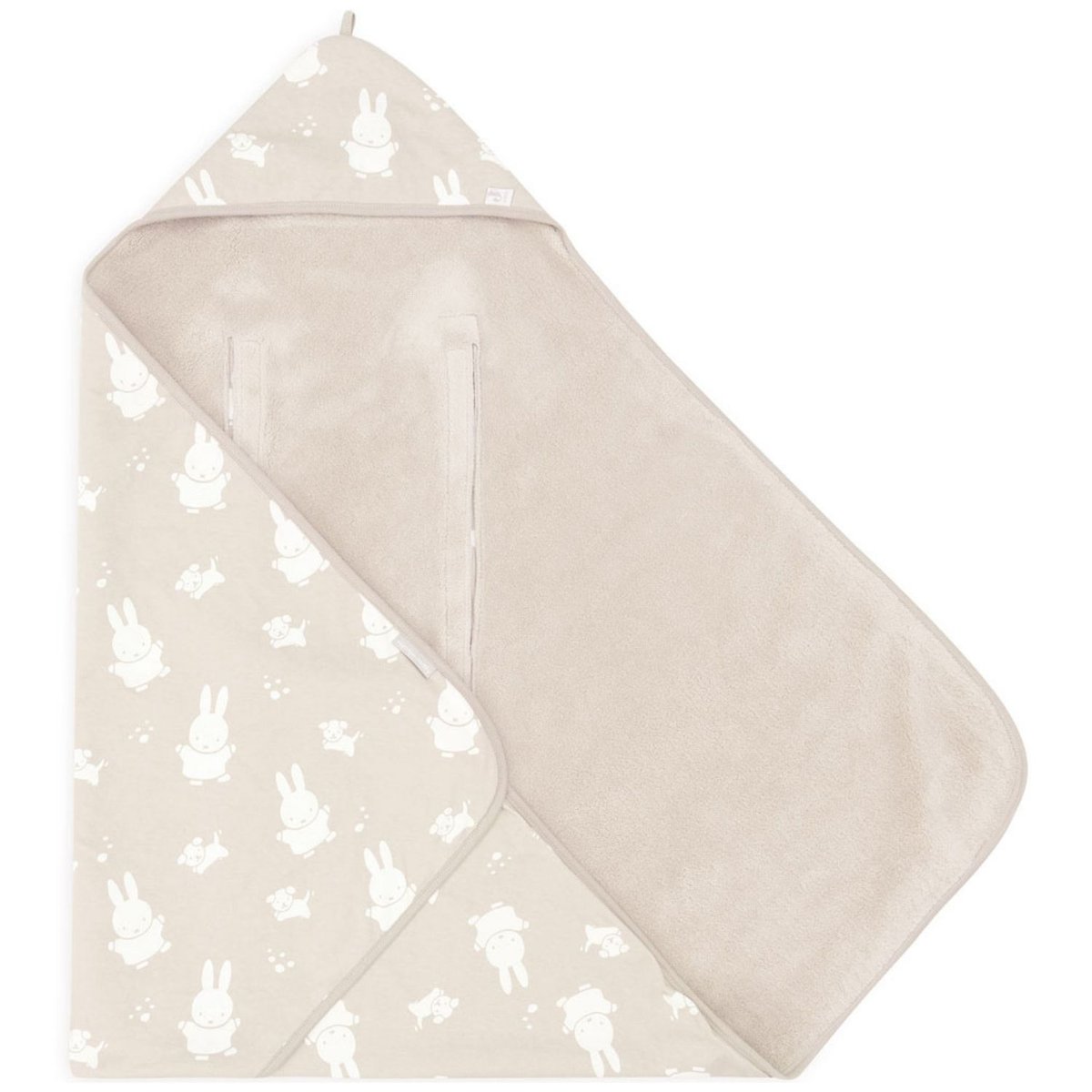 Couverture nomade Teddy Bear beige, blanc, JOLLEIN