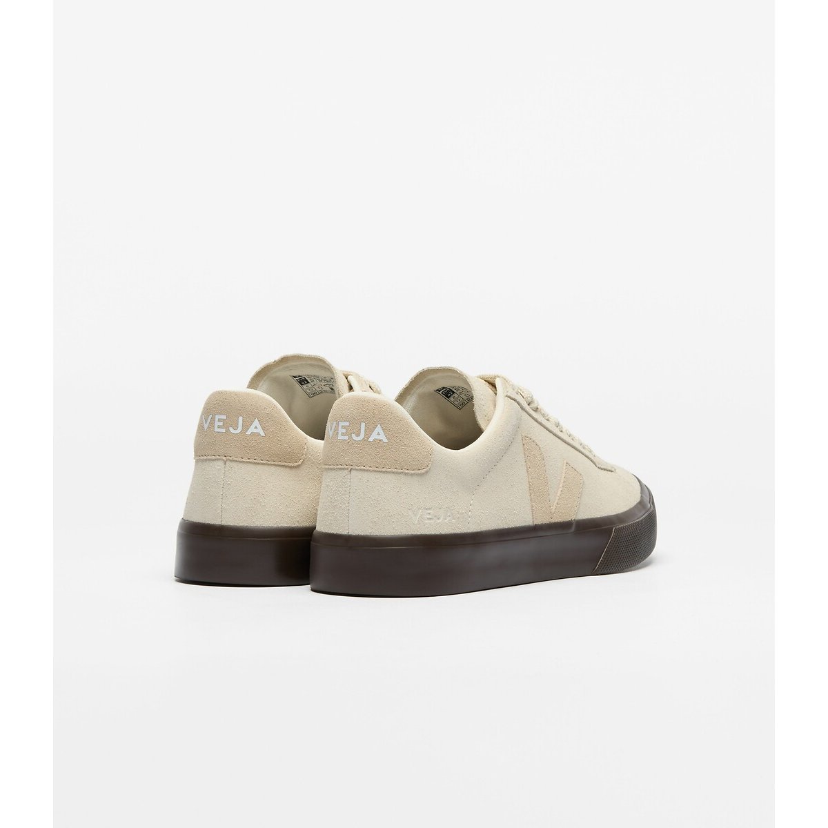 Campo Bold Suede Trainers ecru/beige, VEJA