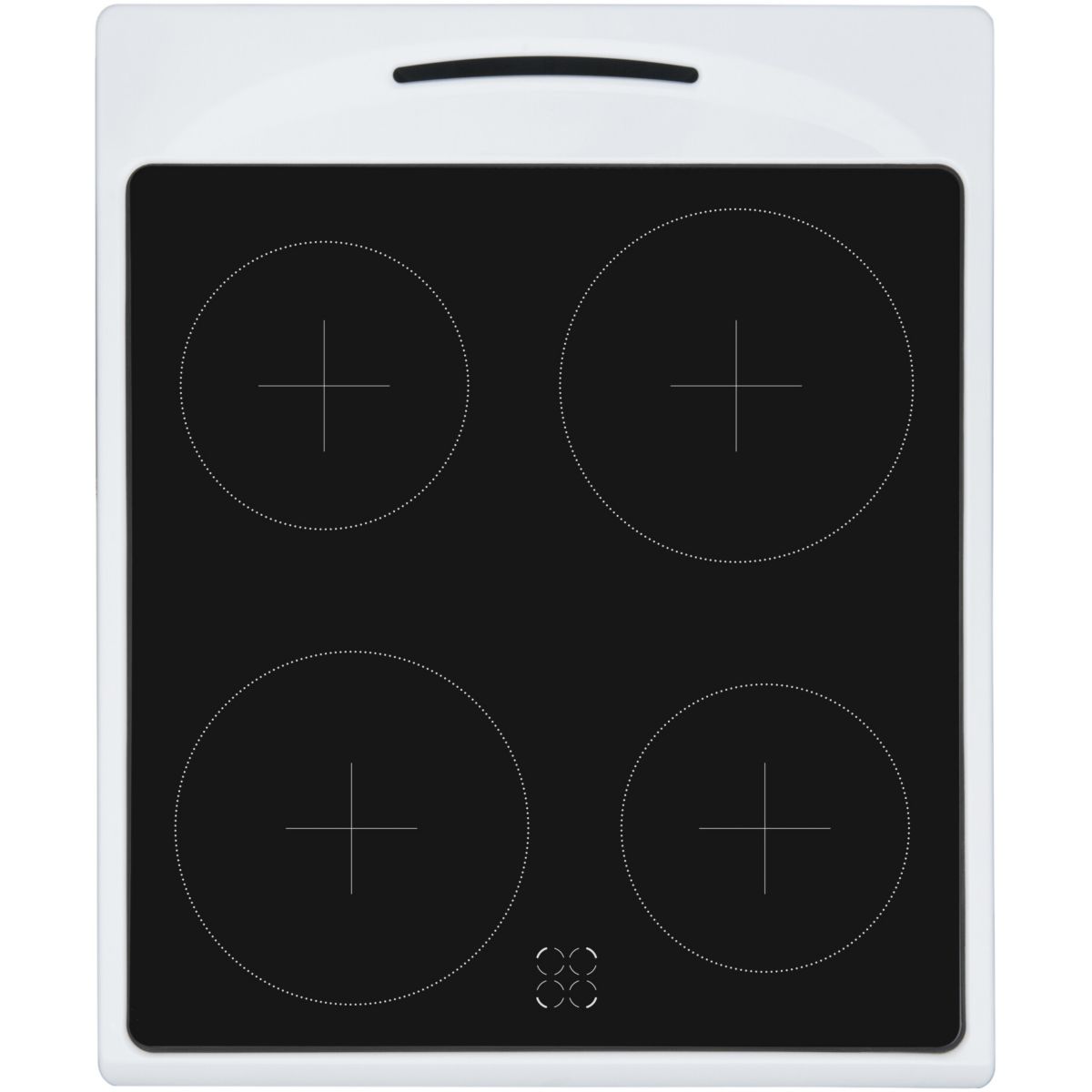 Cuisinière vitrocéramique FACV203B couleur unique, FAGOR