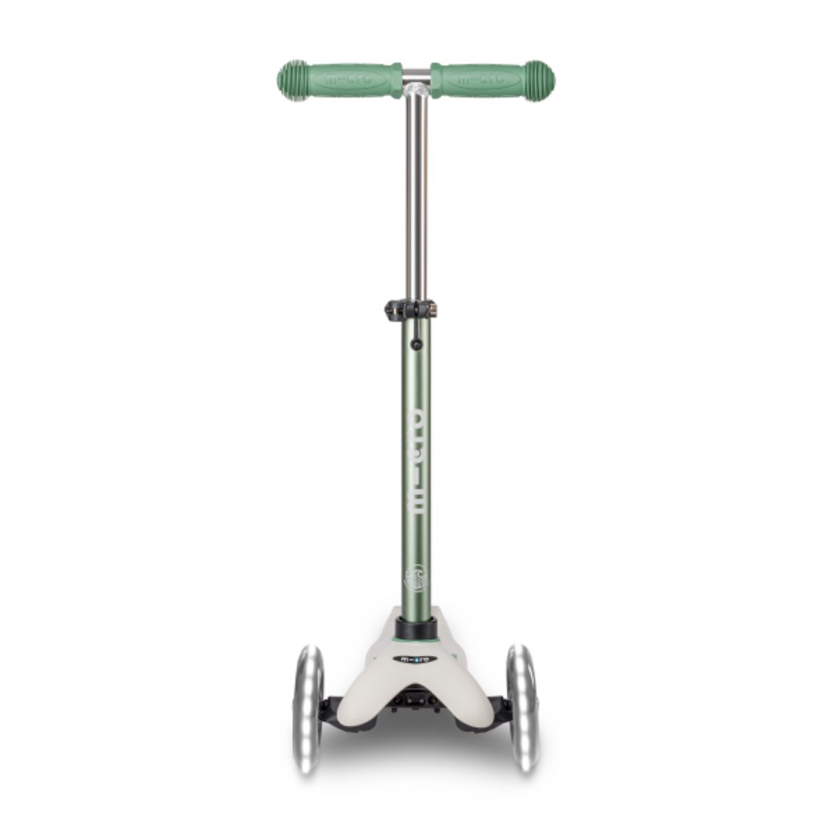 Mini Micro Deluxe Eco LED - Pistache vert, MICRO MOBILITY