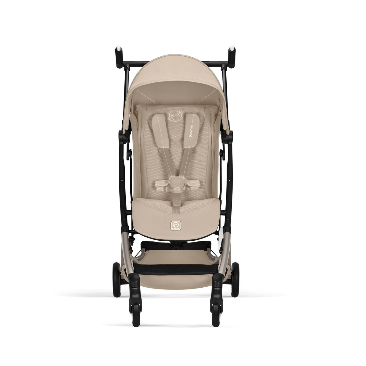 Pack poussette duo Libelle 5 + Cloud T i-Size Tissu Plus beige almond, CYBEX