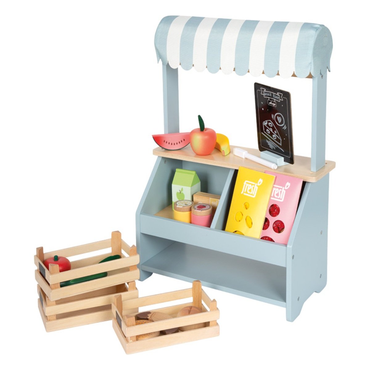 Boutique marchande compacte bleu, SMALL FOOT COMPANY