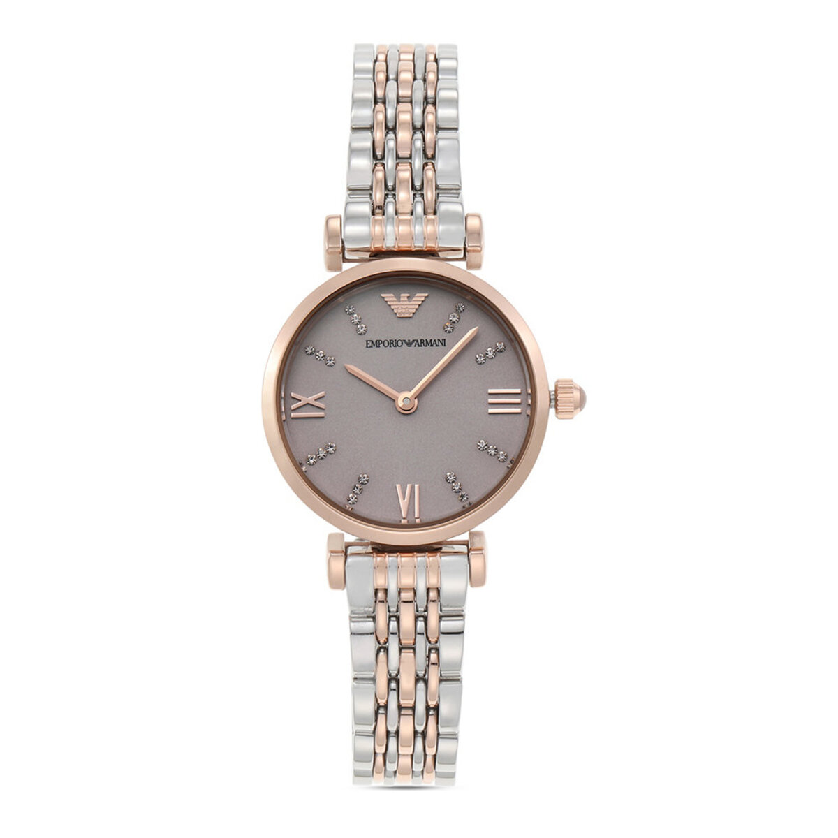 Montre Analogique  EMPORIO ARMANI doré rose rose argenté, EMPORIO ARMANI