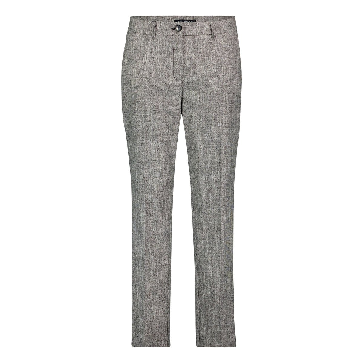 Pantalon business à plis repassés grey melange, BETTY BARCLAY