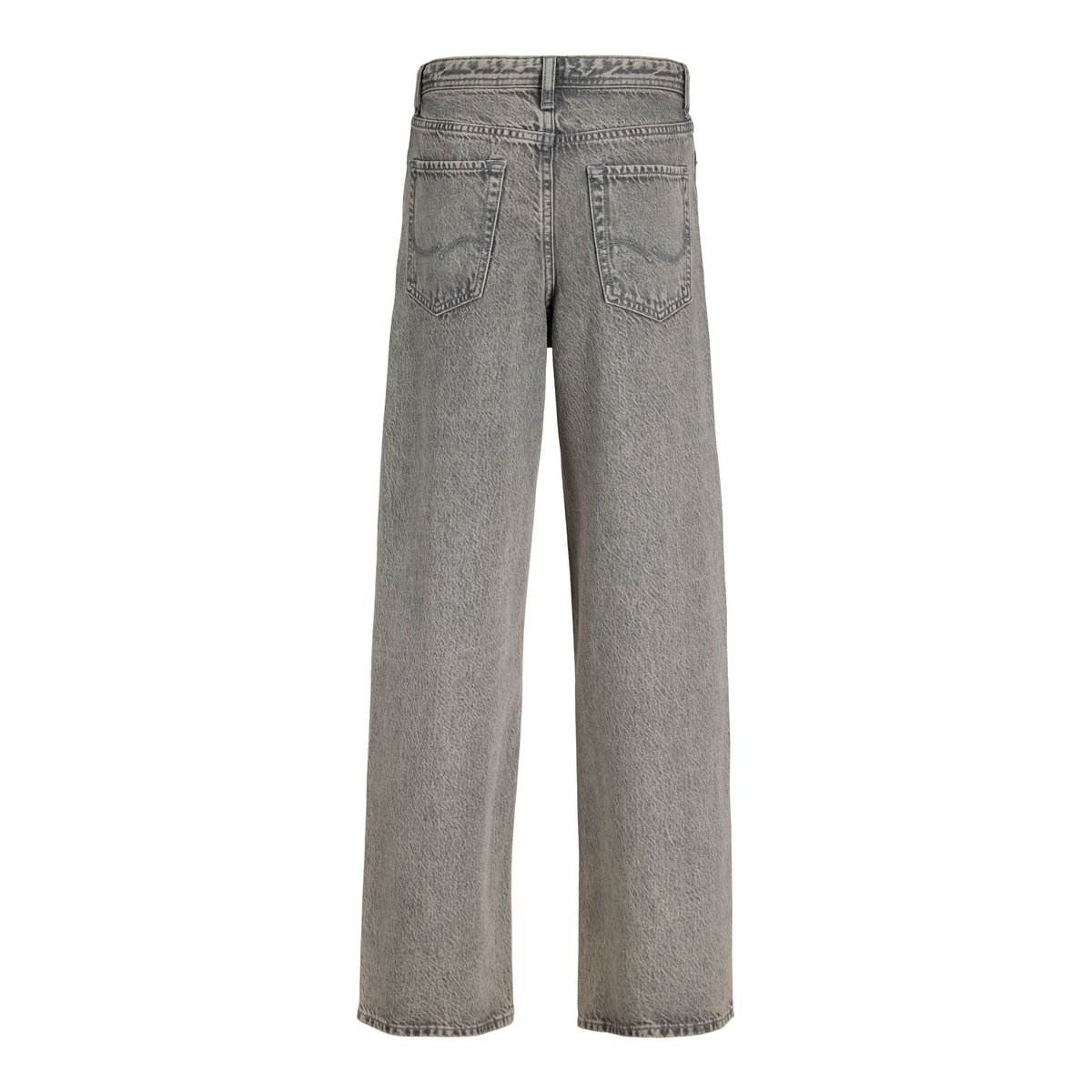 Jean À Coupe Wide grey denim 1, JACK & JONES JUNIOR