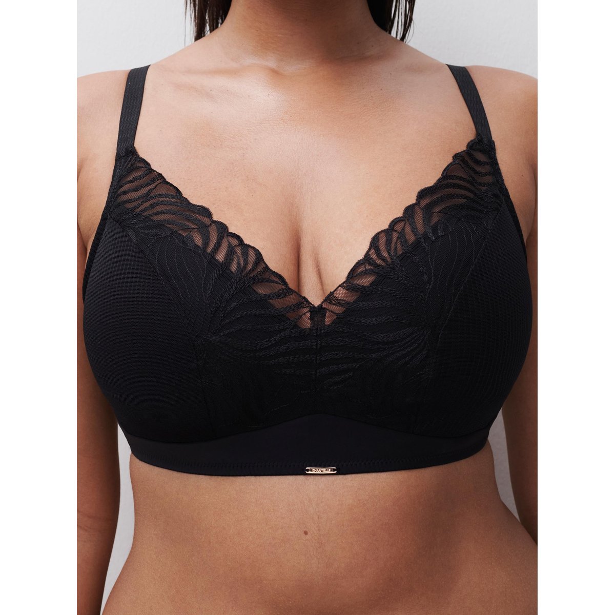 Soutien-gorge coques sans armature maintien LEGEND noir, CHANTELLE