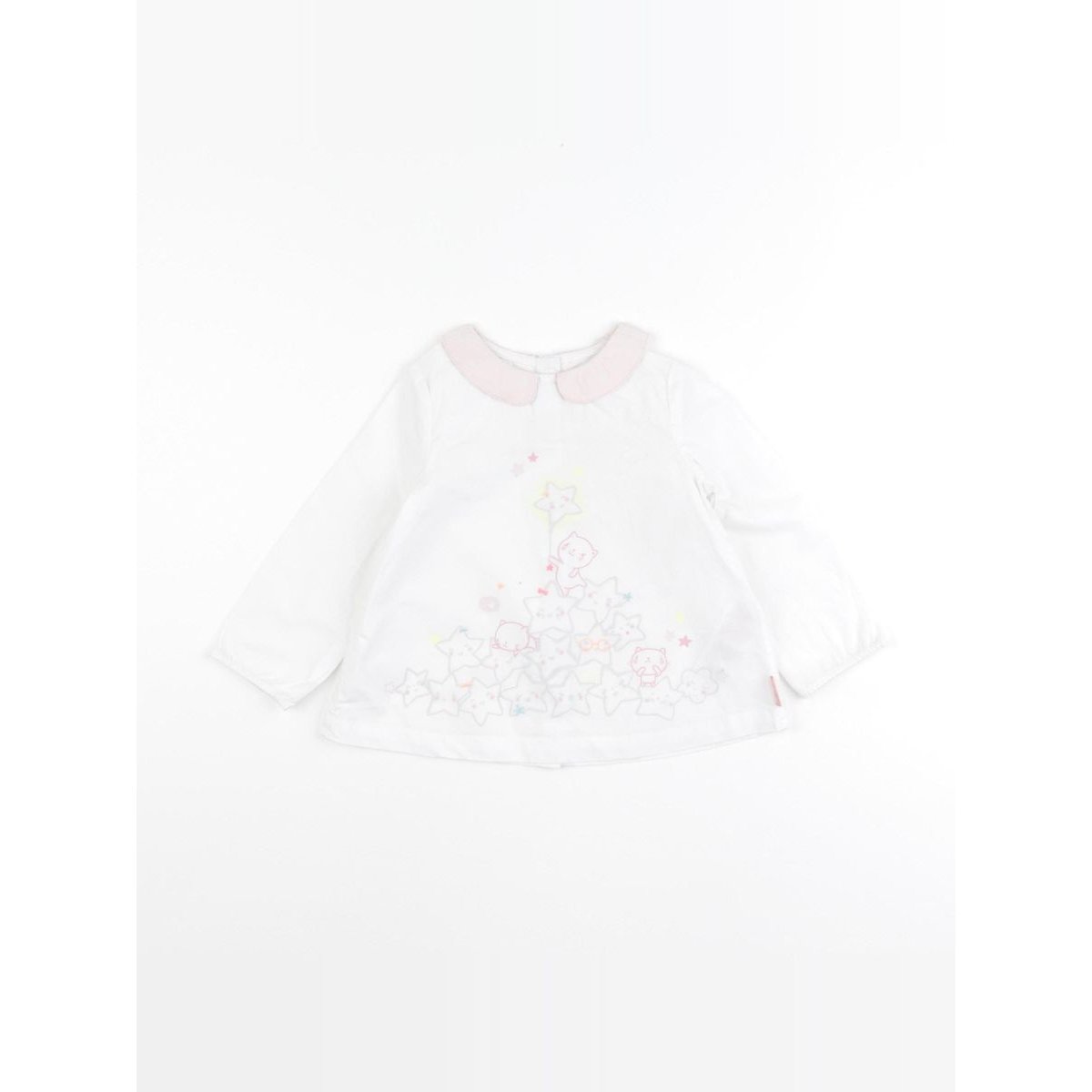 Blouse - Très bon état blanc, DPAM