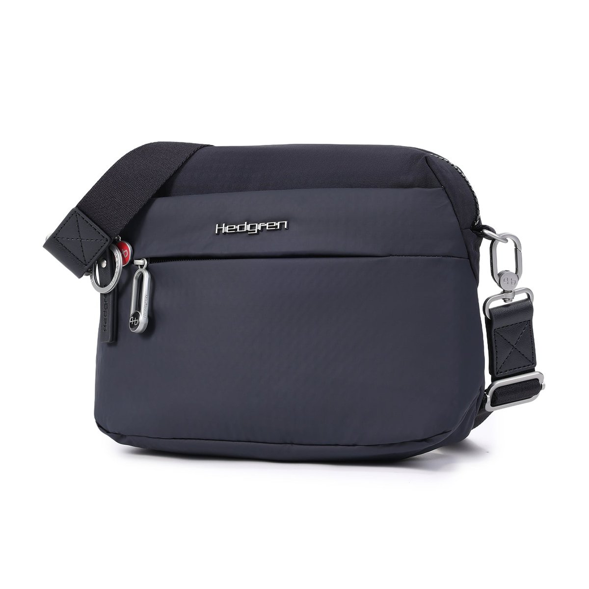 Sac bandoulière format A4 avec protection RFID vulcan blue, HEDGREN
