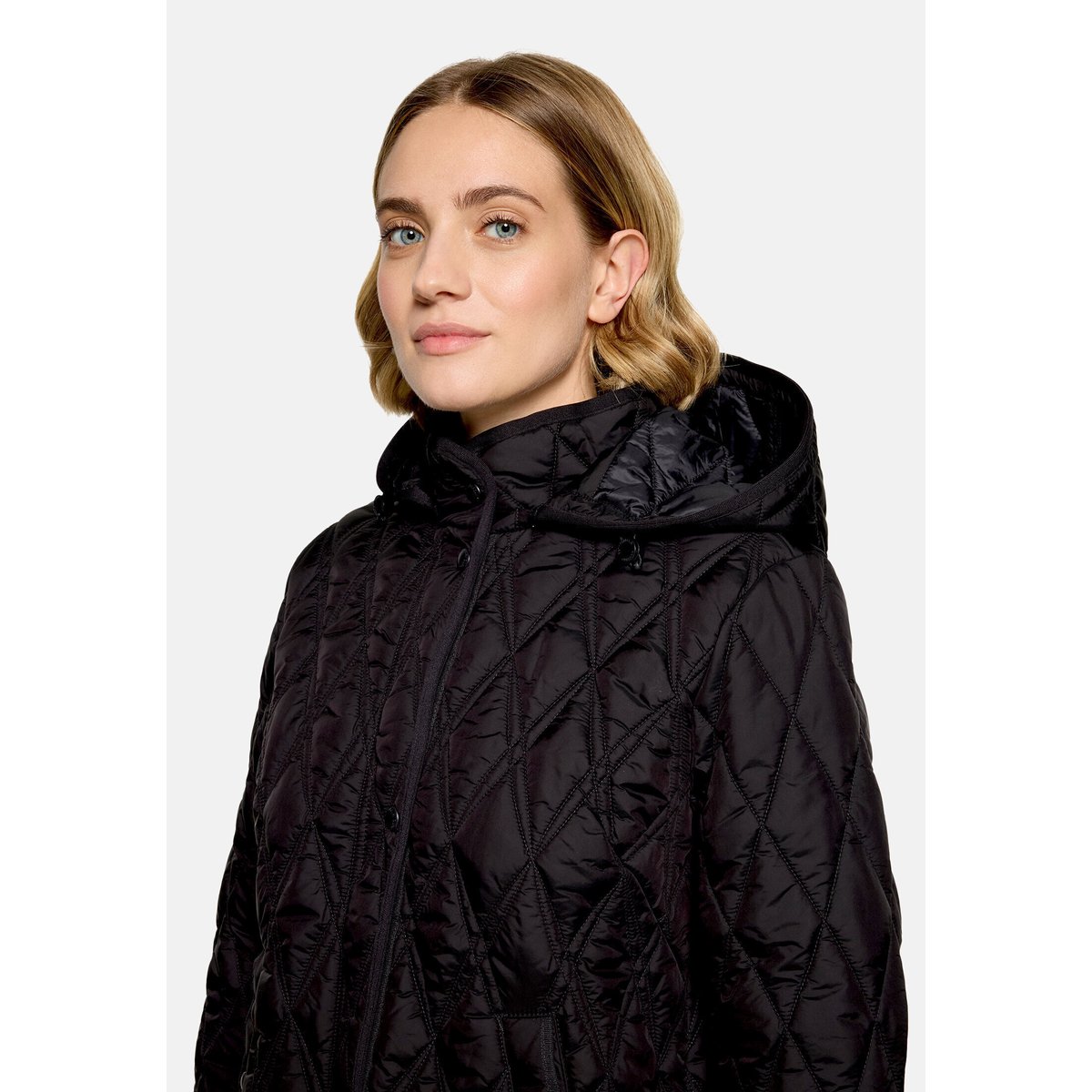 Veste outdoor à capuche amovible noir, BETTY BARCLAY
