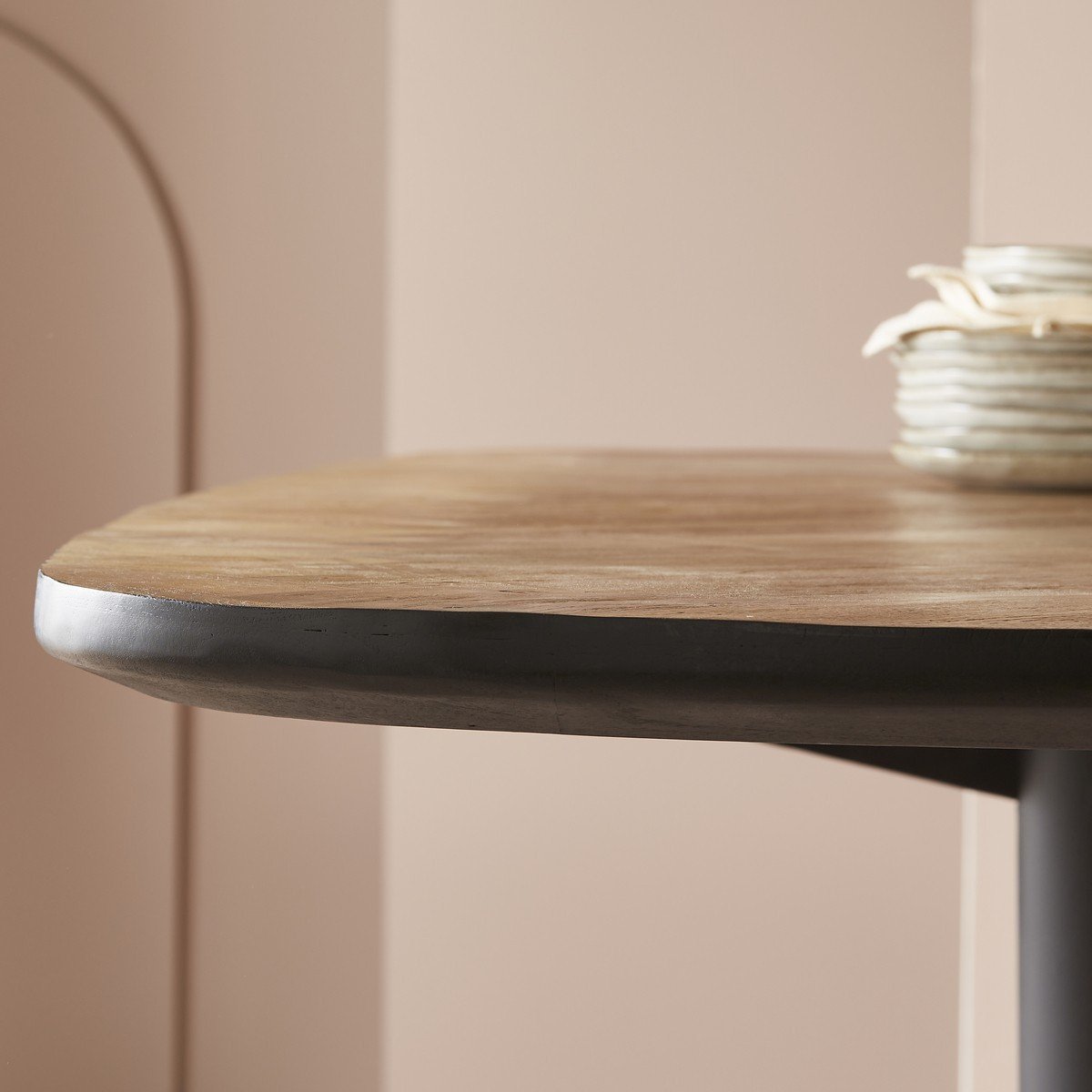 Table en bois massif L220cm - BERNARD bois, SIGNATURE