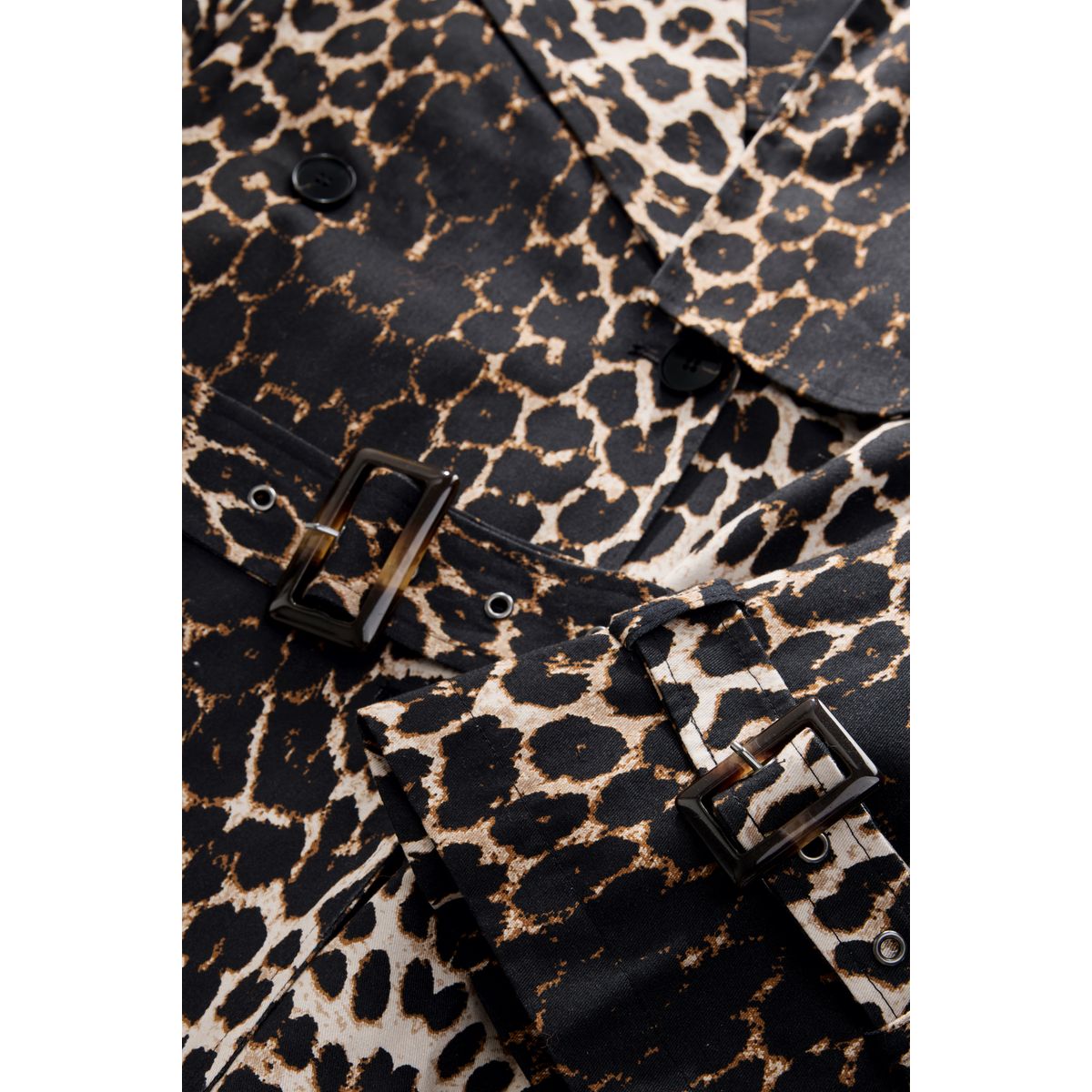 Manteau imprimé avec ceinture imprimé animal, NEXT