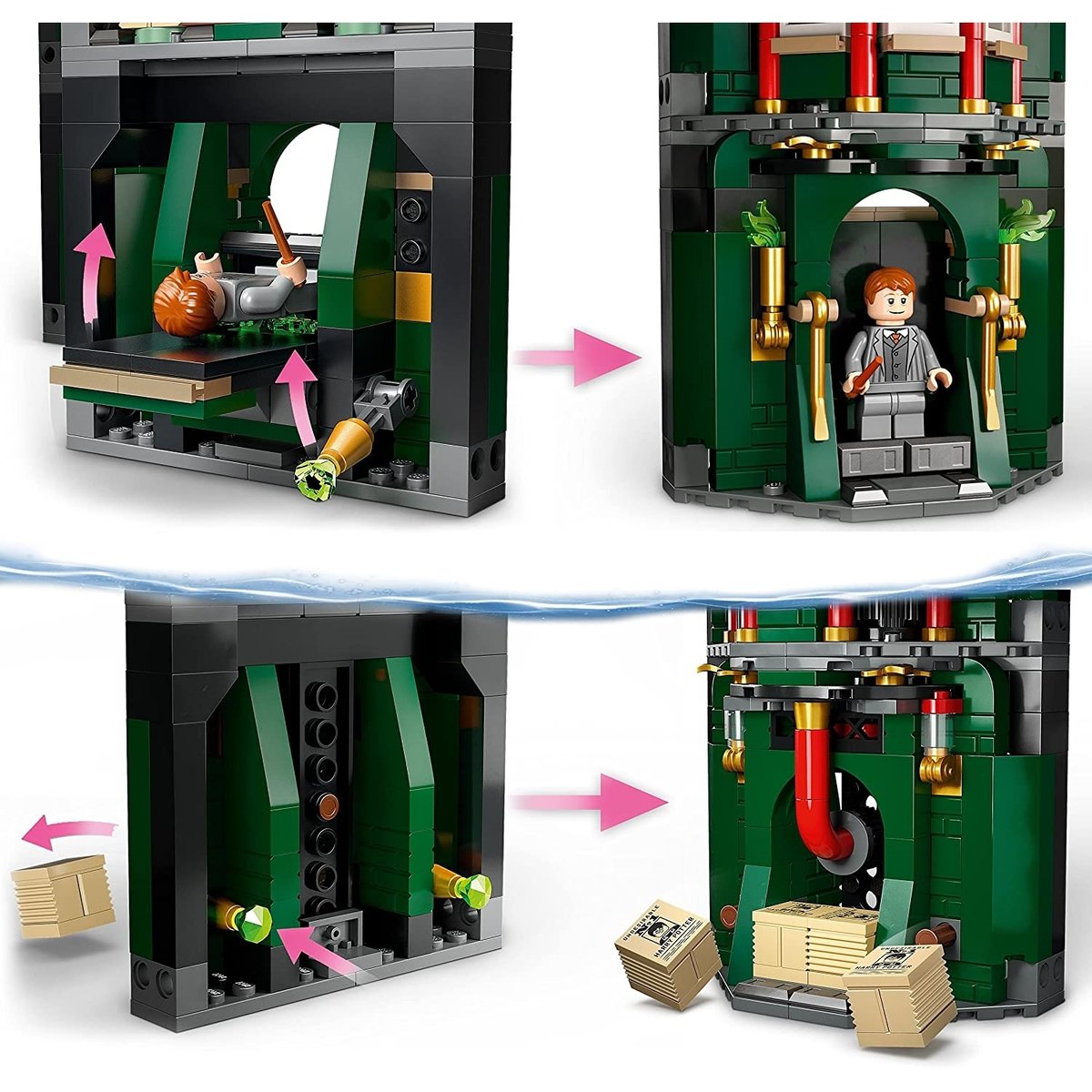 Harry Potter Le ministère de la Magie multicolore, LEGO