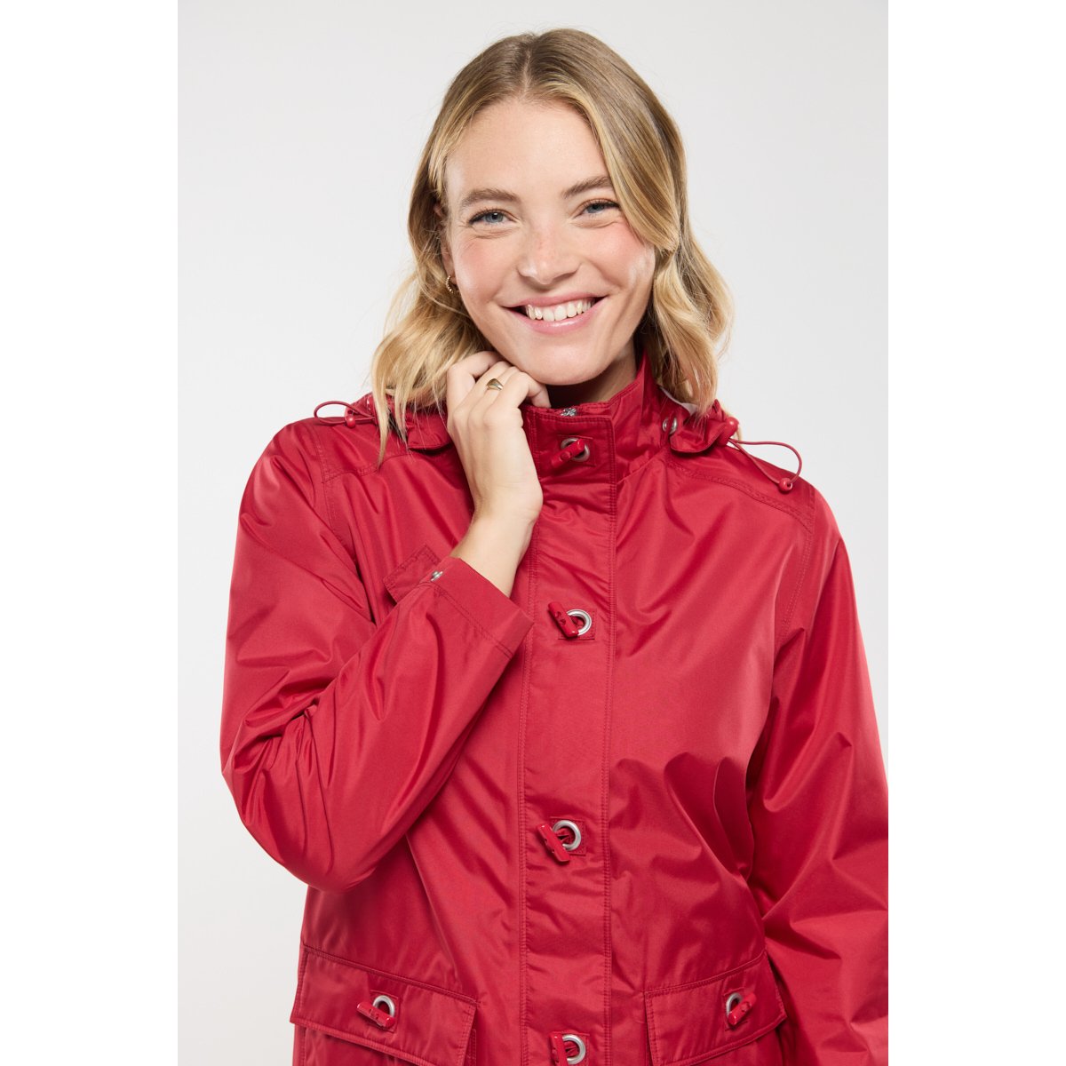 Parka imperméable Audierne braise, ARMOR-LUX