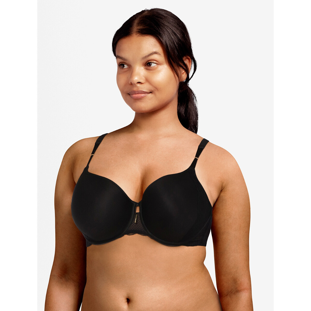 Soutien-gorge à coques fines Waltz noir, CHANTELLE